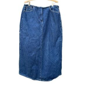 Vintage 90’s TY size 16 100% cotton maxi skirt.